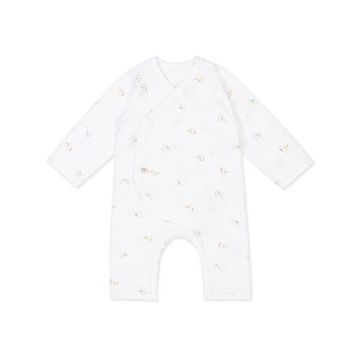 Детский халат-кимоно Organicmom из 100% хлопка, белый
