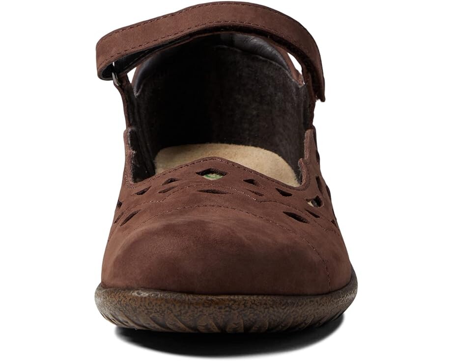 Туфли на плоской подошве Naot Agathis, цвет Coffee Bean Nubuck — фото 2