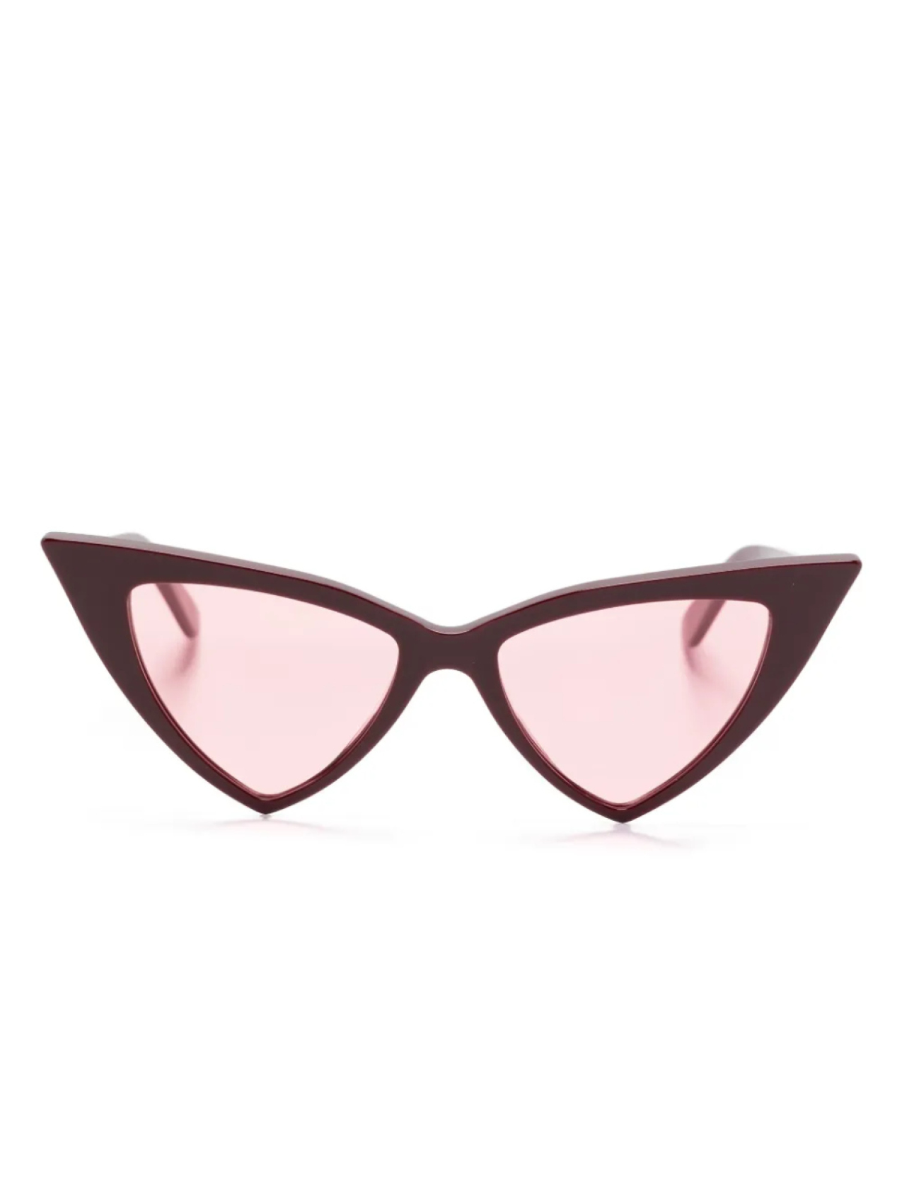 

Alexander McQueen Eyewear солнцезащитные очки в оправе 'кошачий глаз', красный