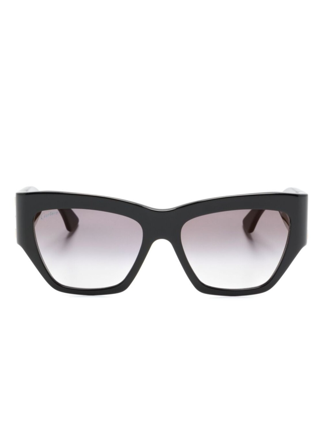

Cartier Eyewear солнцезащитные очки CT0435S в массивной оправе, черный