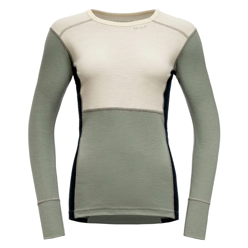 

Лонгслив DEVOLD OF NORWAY Lauparen Merino 190, бежевый