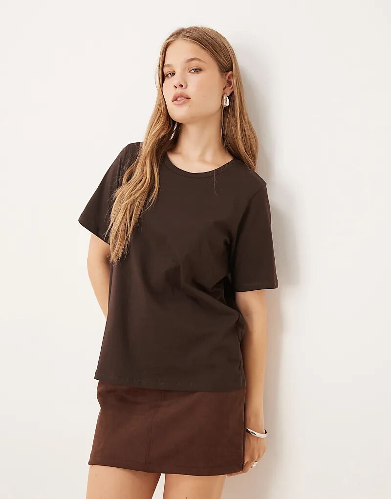 

Футболка JDY темно-коричневого цвета