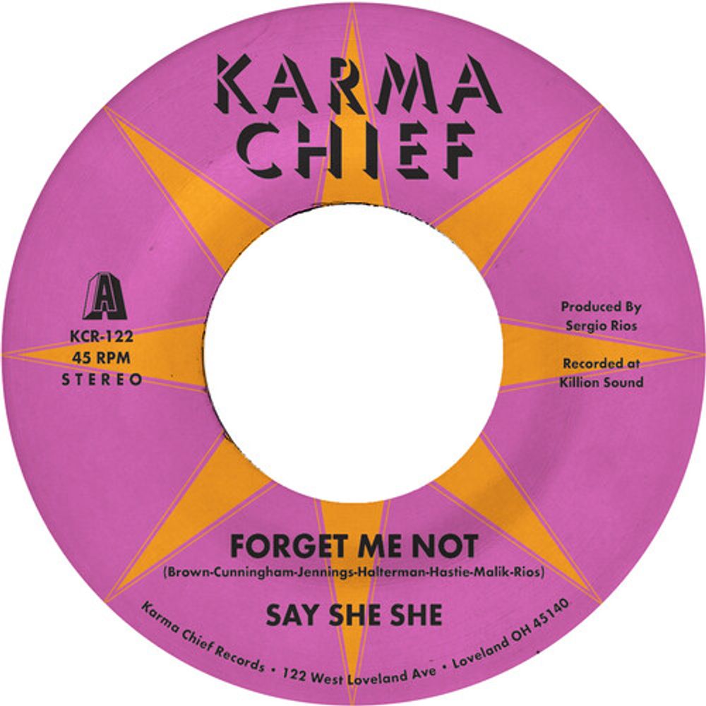 

Виниловая пластинка LP Forget Me Not / Blow My Mind (7") - Say She She