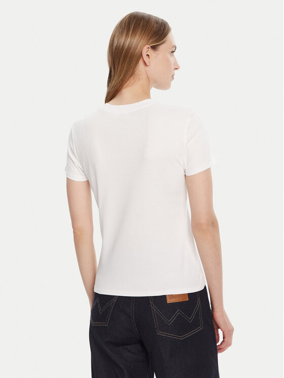 Футболка regular fit LV044C216G Calvin Klein, белый — фото 3
