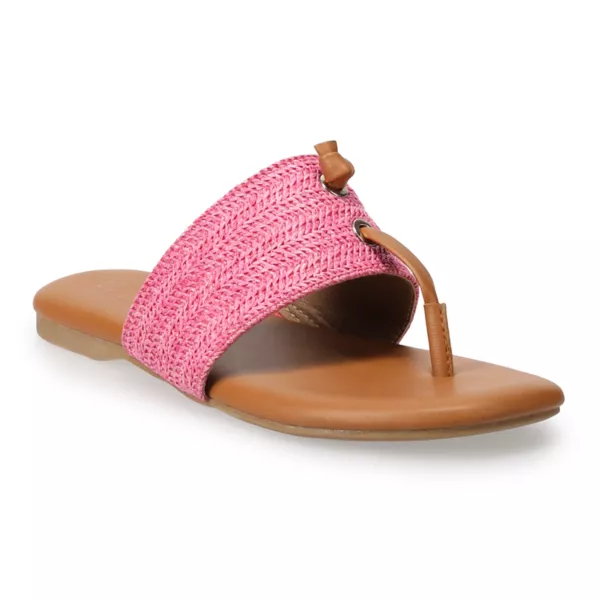Женские сандалии-шлепки Wrenn Lc Lauren Conrad, розовый