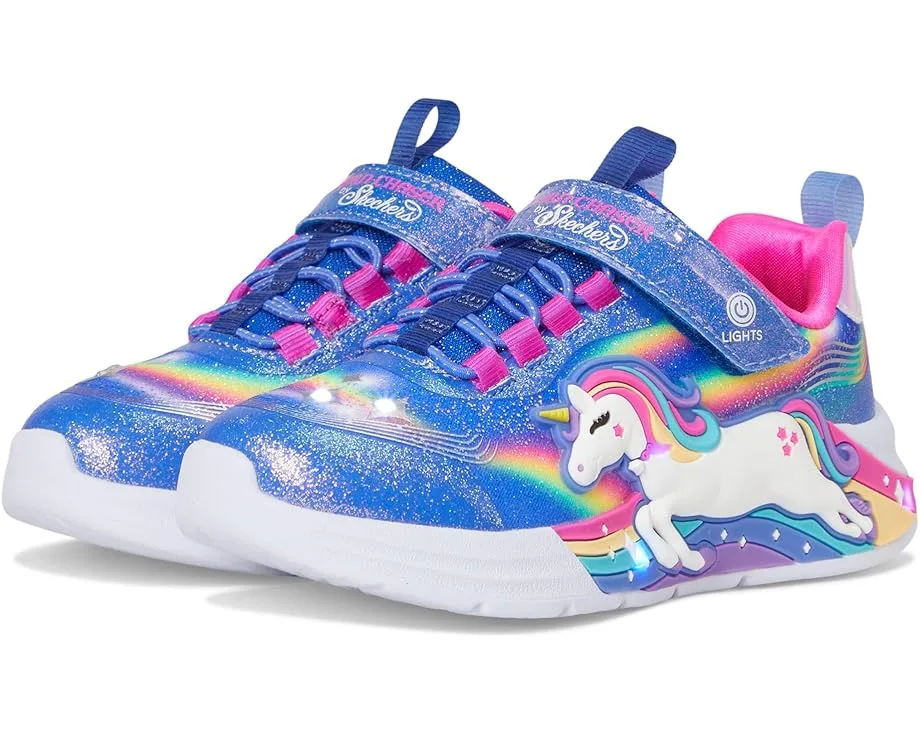 Кроссовки SKECHERS KIDS Unicorn Chaser 302298L 302298L (Little Kid/Big Kid), Blue/Multi