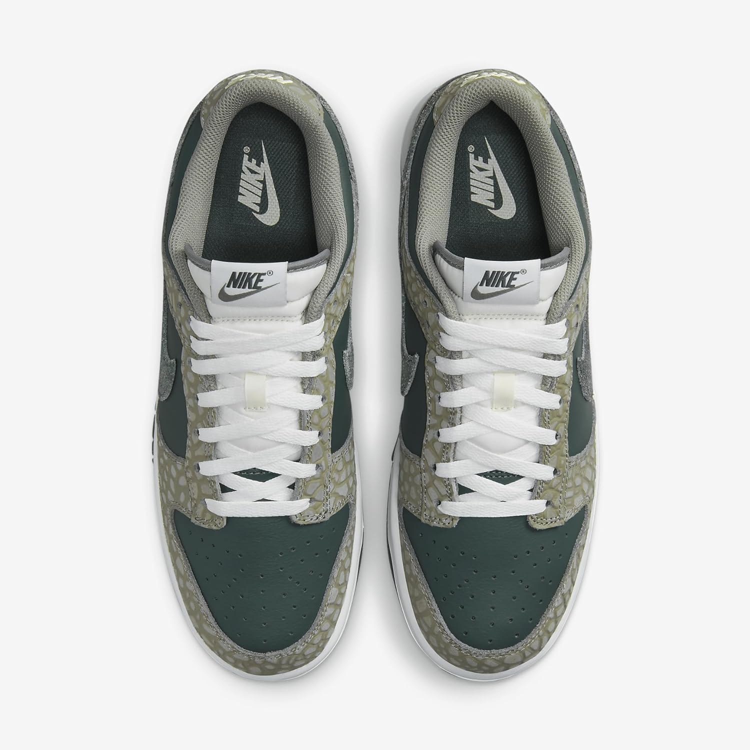 Мужские кроссовки Nike Dunk Low Retro Premium от Nike, зеленый — фото 4