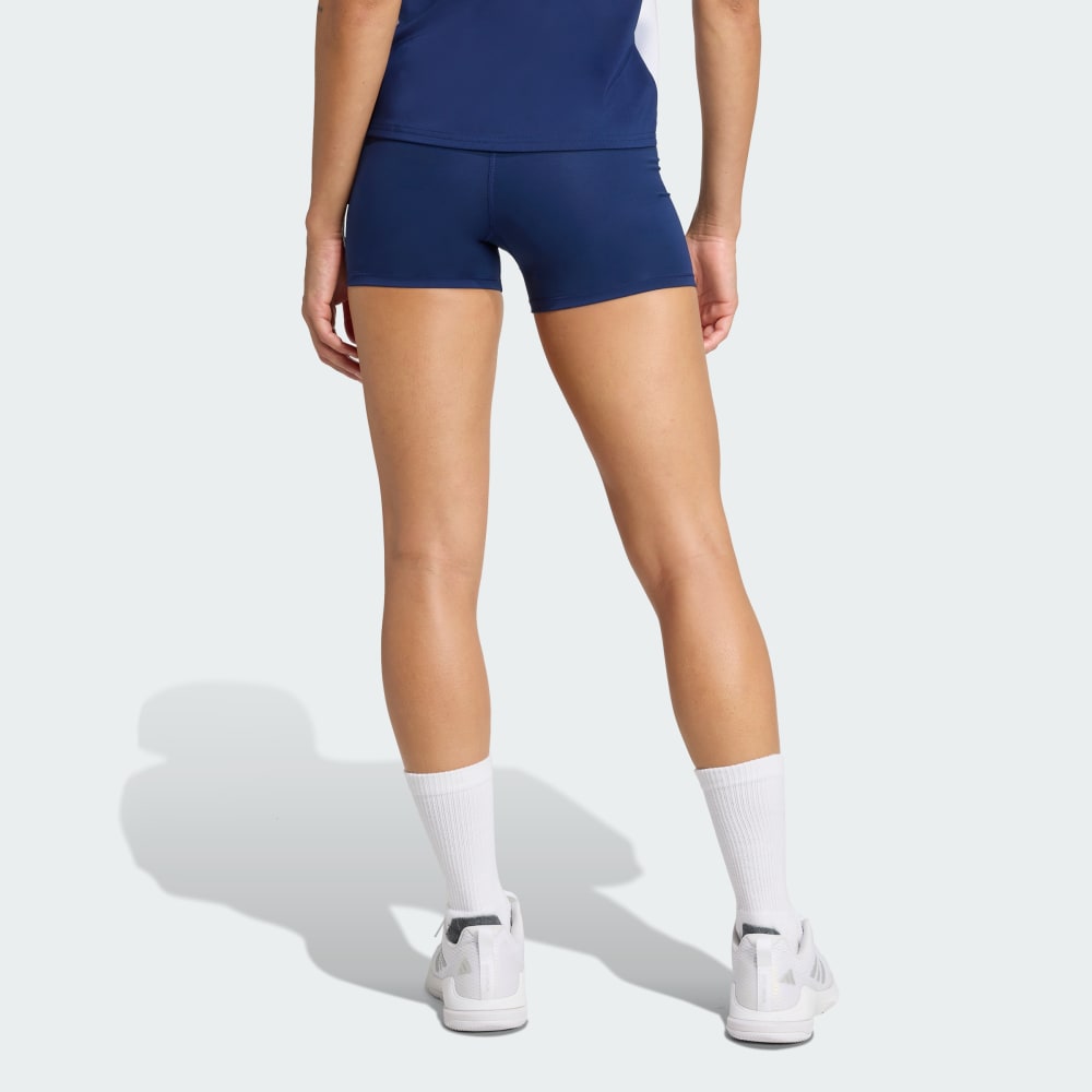 Спортивные шорты-леггинсы Adidas Techfit Volleyball Period Proof Shorts, цвет Team Navy Blue 2 — фото 2