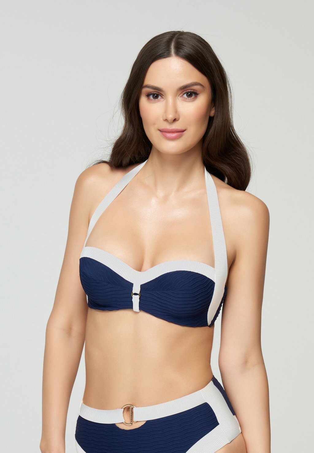 

Верх бикини Marc & André, цвет blue white bl wt