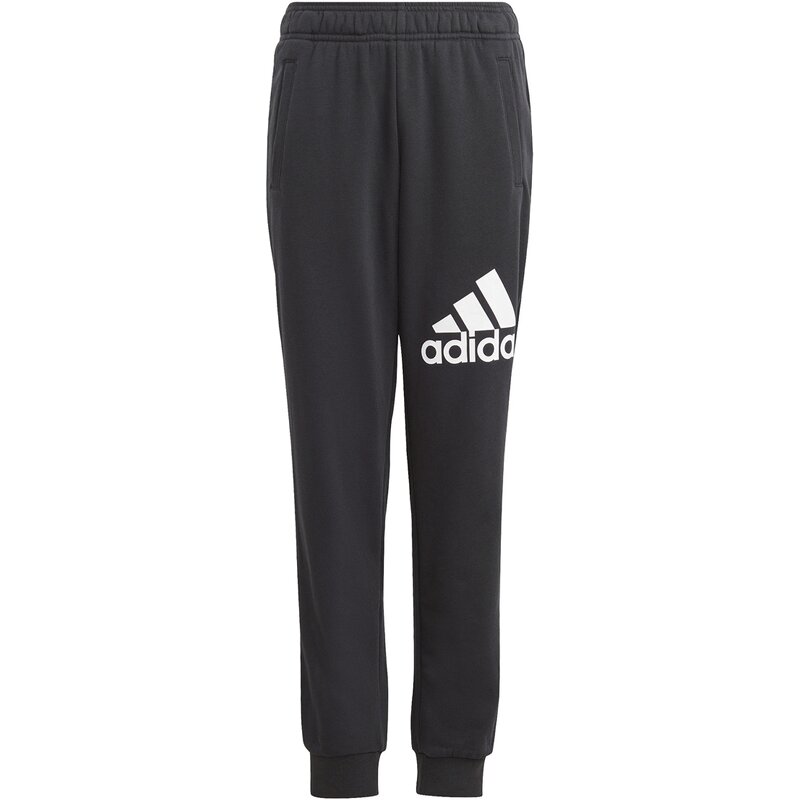 

Брюки Essentials, классический крой, большой логотип, хлопок Adidas, черный