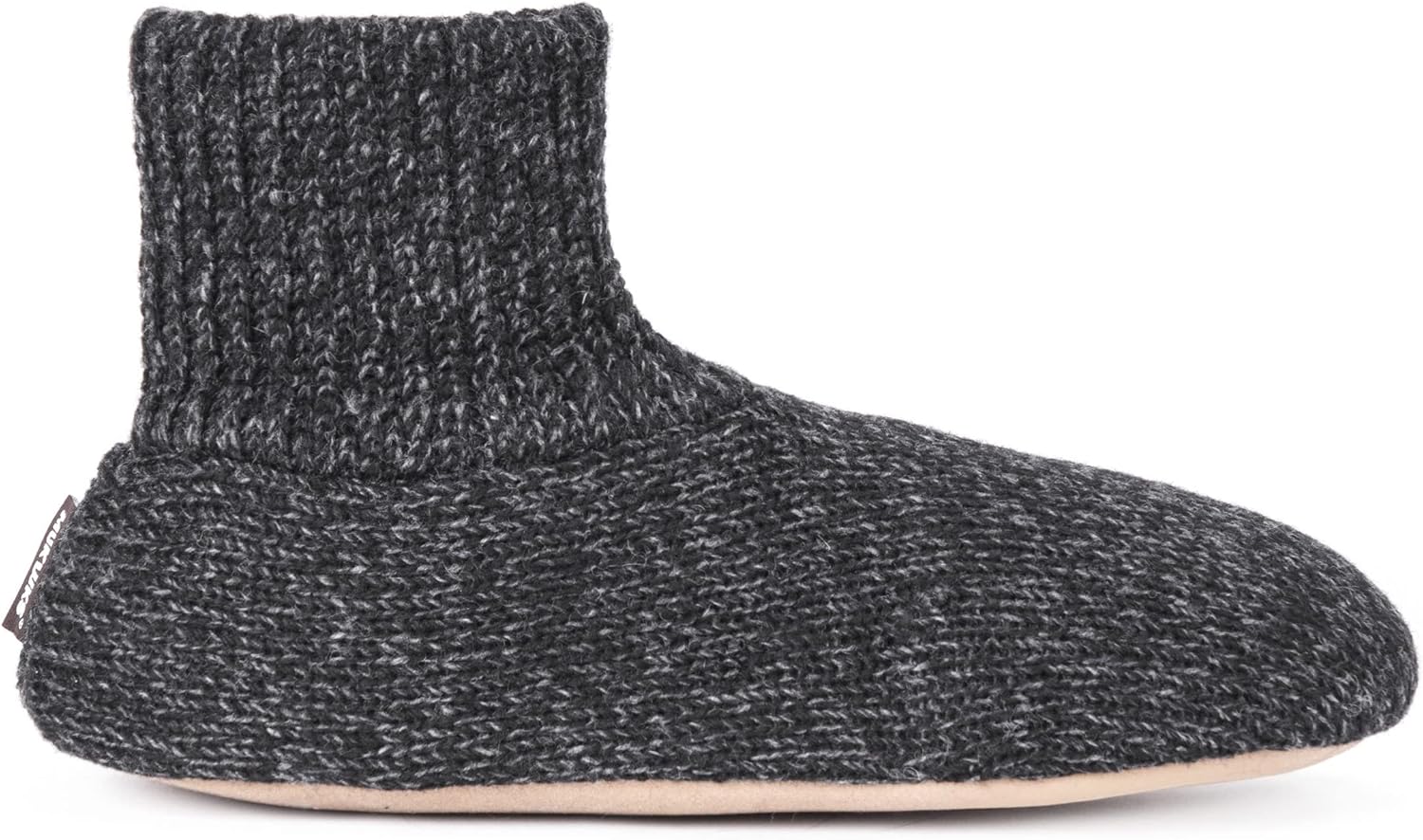 Мужские тапочки Morty из шерсти Muk Luks, черный — фото 2