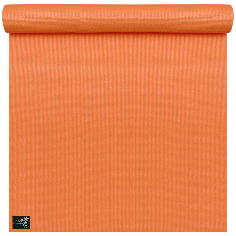 

Коврик для йоги Basic Xxl Yoga нескользящий YOGISTAR, цвет orange