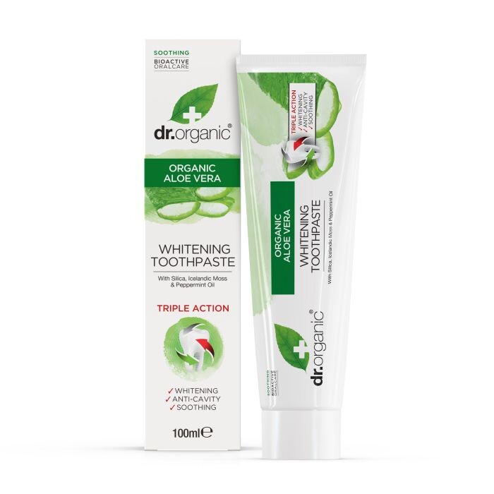 

Зубная паста Aloe Vera Pasta de Dientes Dr Organic, 100 ml