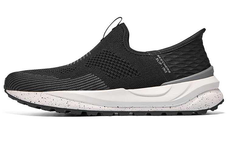 

Кроссовки Skechers Slip Ins Lifestyle Shoes Men Low-top Black, черный