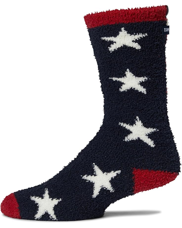 

Унисекс носки Barefoot Dreams Cozychic Team USA Stars And Stripes, Indigo Multi