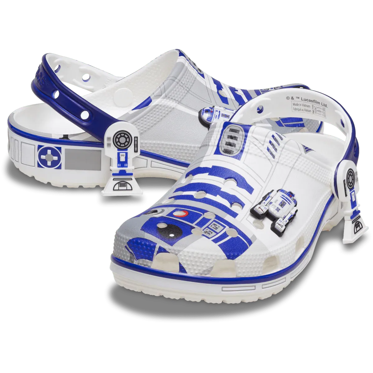 Классические сабо «Звездные войны: R2-D2» Crocs, Multi — фото 2