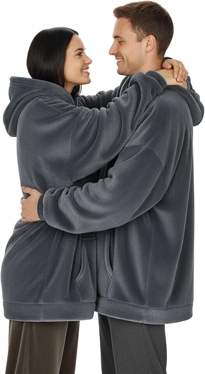Женская толстовка с капюшоном Fuzzy Hoodie, Dark Gray