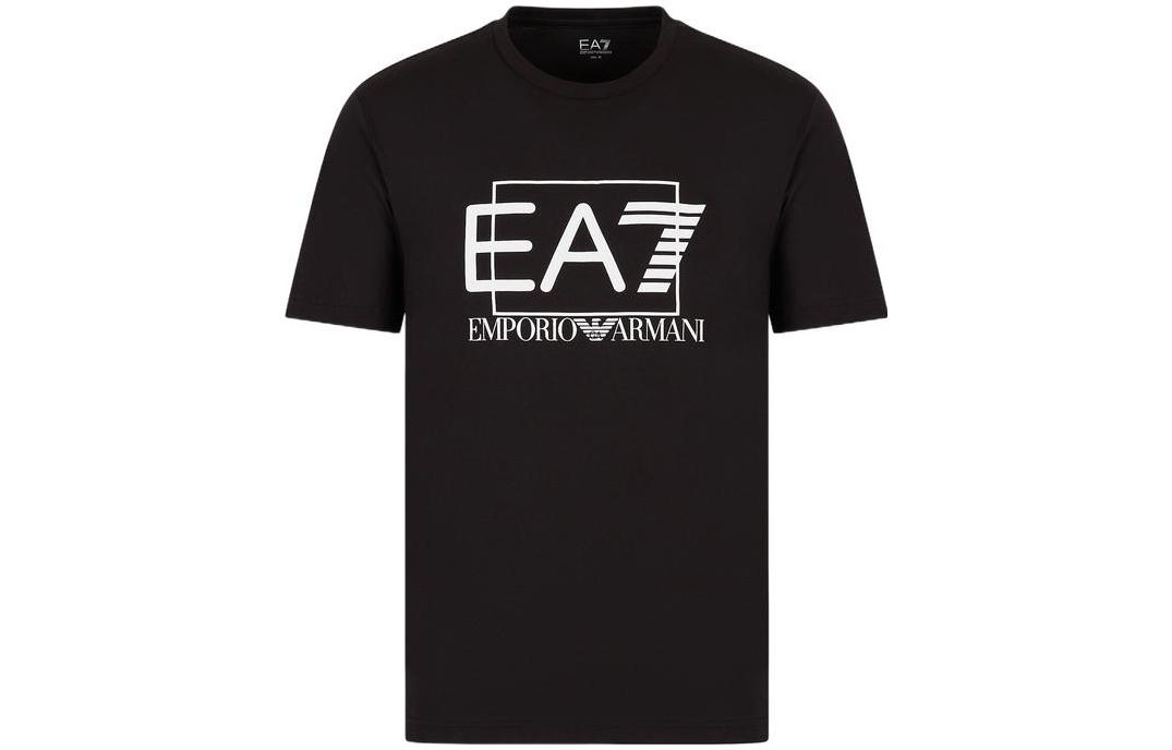 

EMPORIO ARMANI Футболка EA7 SS23 мужская черная