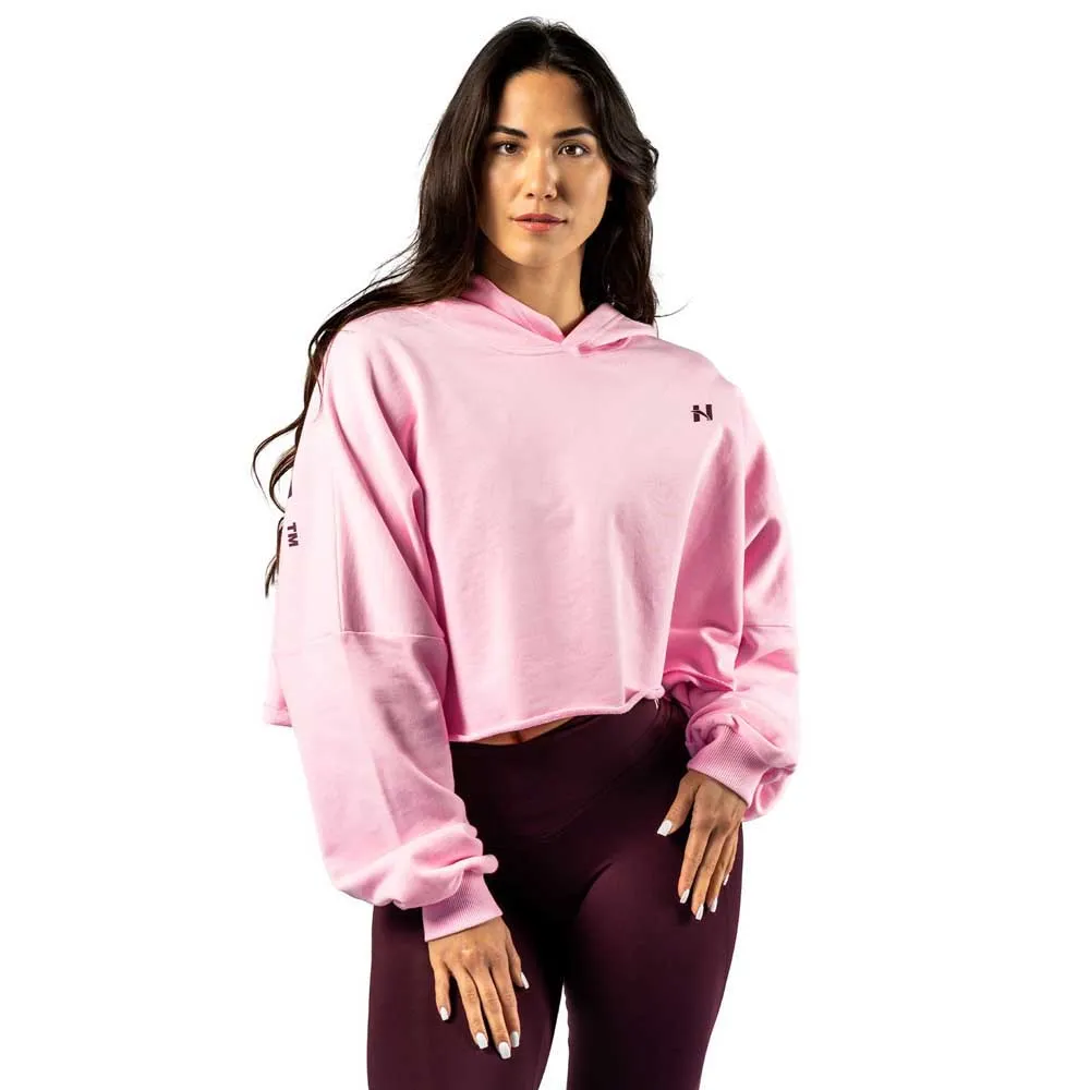 

Худи Nebbia Oversize own your power 433, розовый