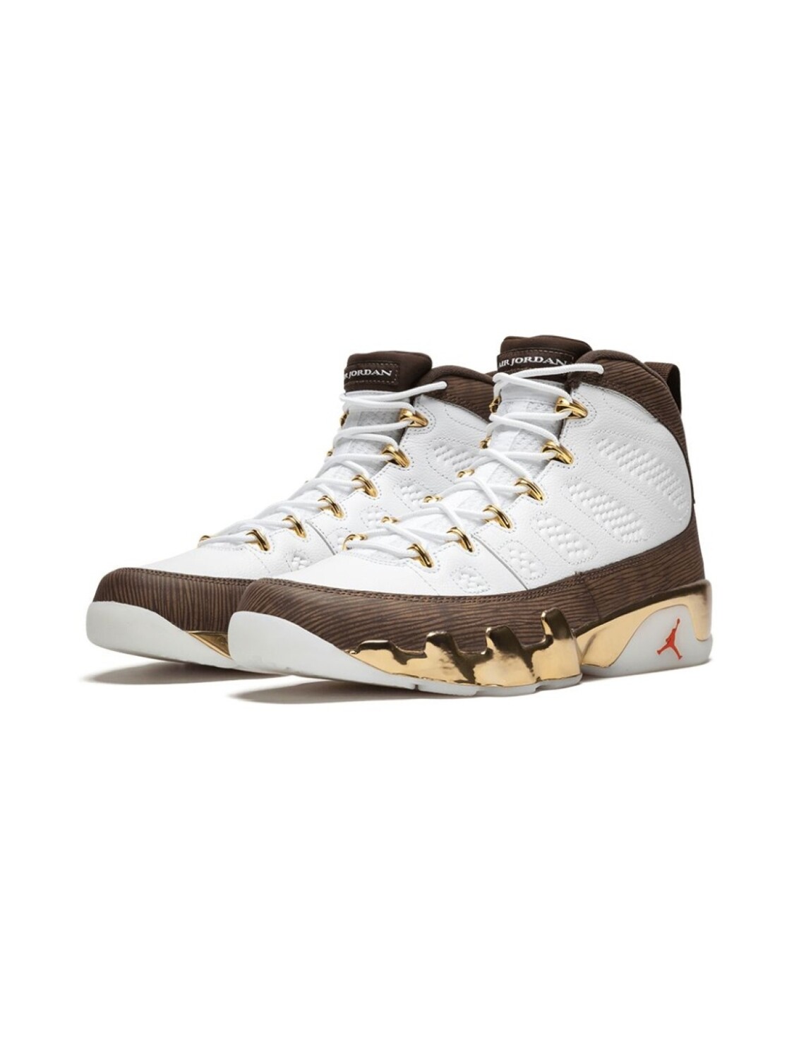 Кроссовки Air  9 Retro Jordan, белый — фото 2