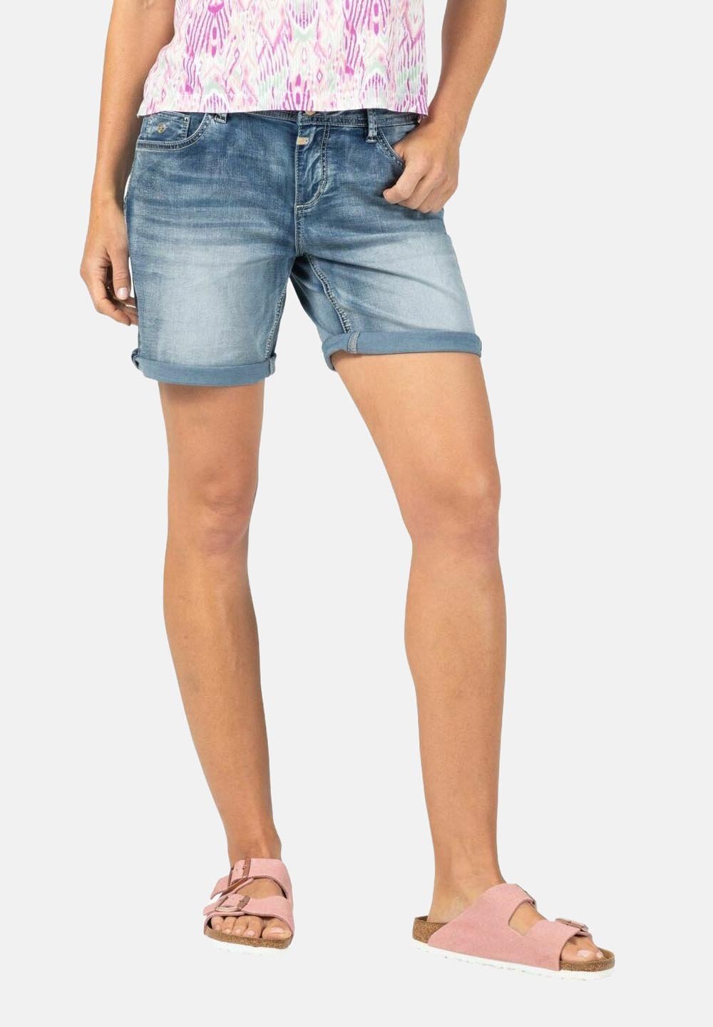 

Джинсовые шорты TIMEZONE, цвет Fresh Indigo Wash