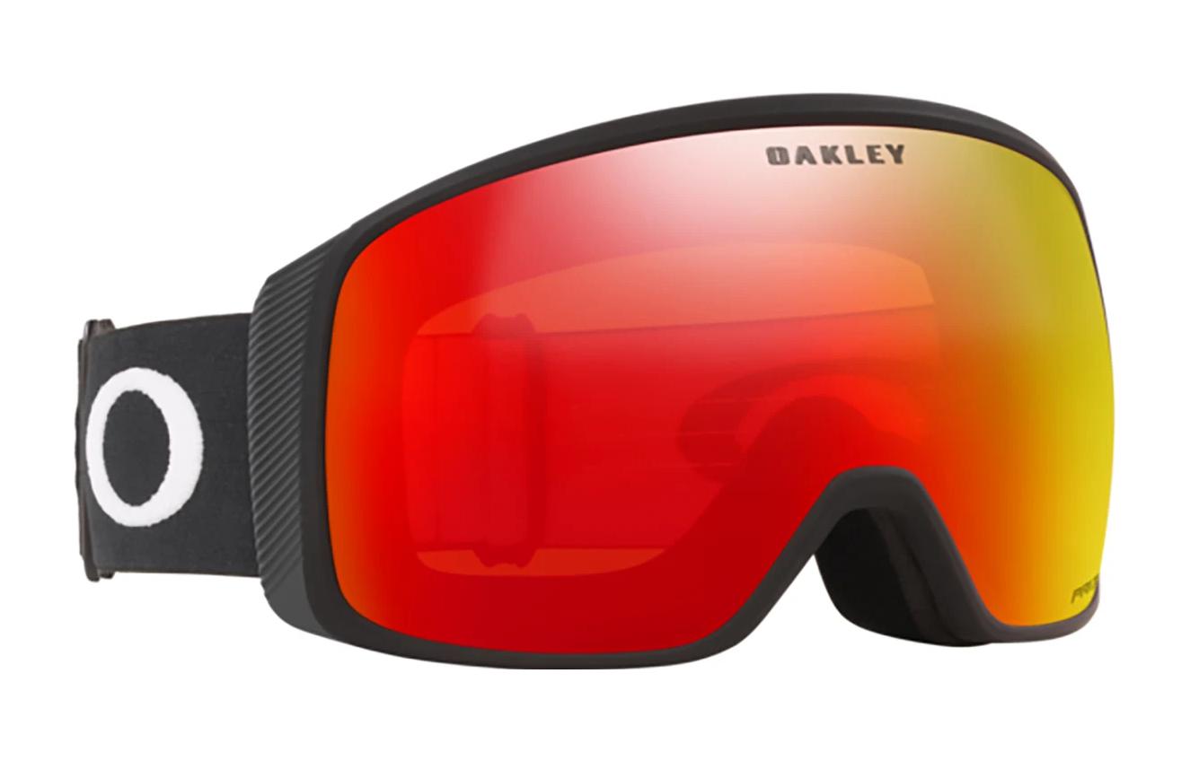 

Лыжные очки Flight Tracker L Windproof And Sun Protection With Anti Fog мужские Oakley, красный/желтый