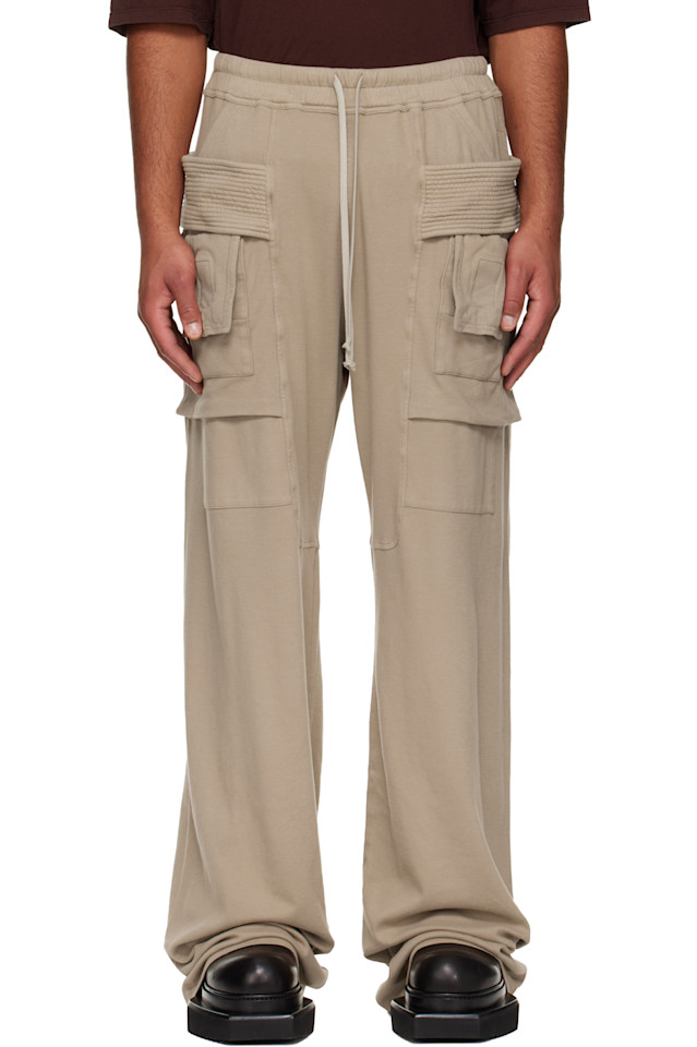 

Rick Owens Drkshdw Брюки-Карго Concordian широкого кроя цвета таупе