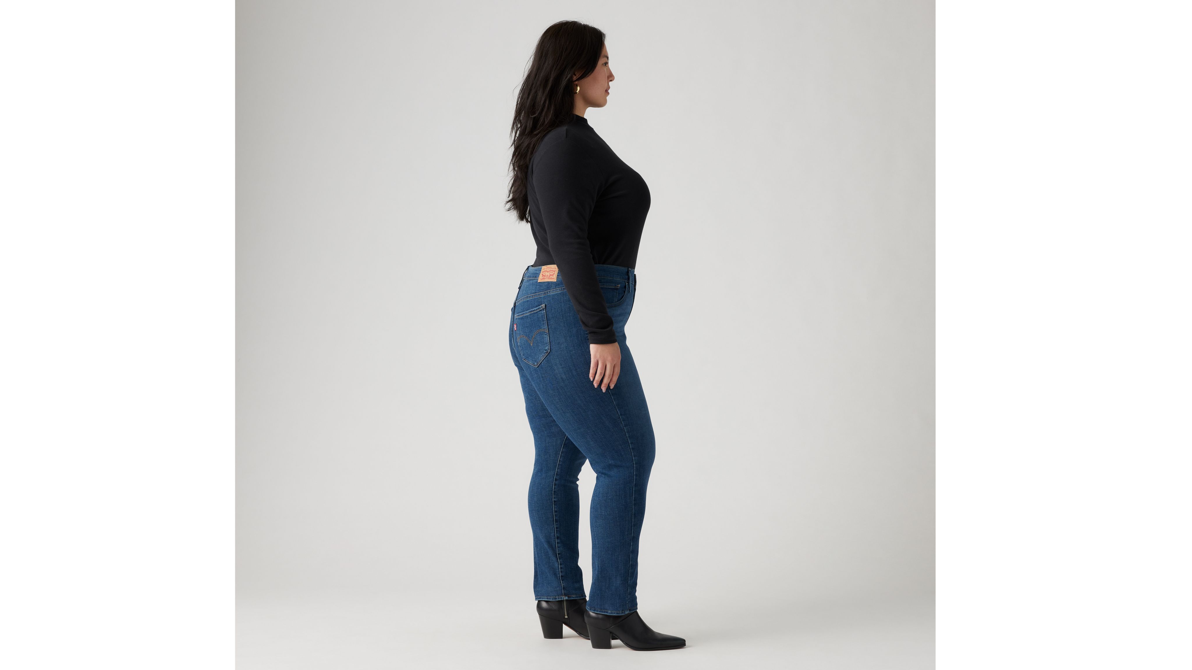 

311 Узкие женские джинсы Shaping (размер Plus) Levi's, цвет Lapis Gallop - Medium Wash