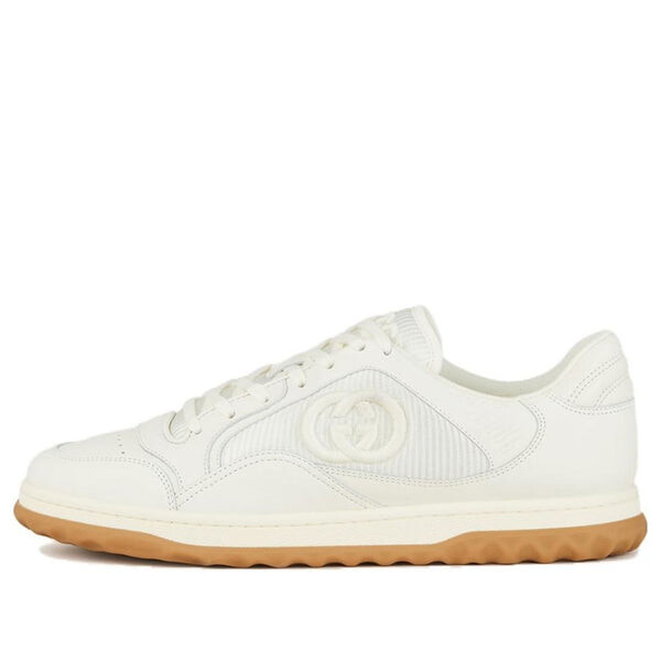 Кроссовки mac80 embroidered sneakers 'white gum' Gucci, белый