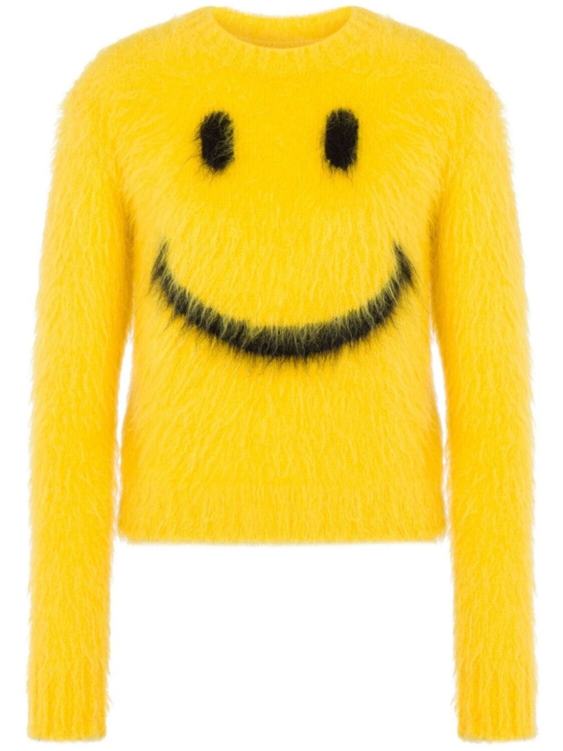 

Moschino джемпер вязки интарсия, желтый