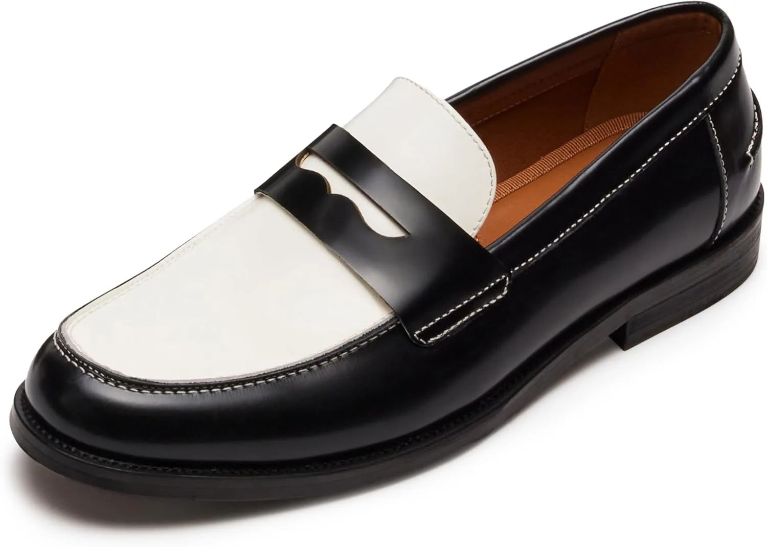 Мужские кроссовки Steve Madden Natan Penny Moc, белый/черный