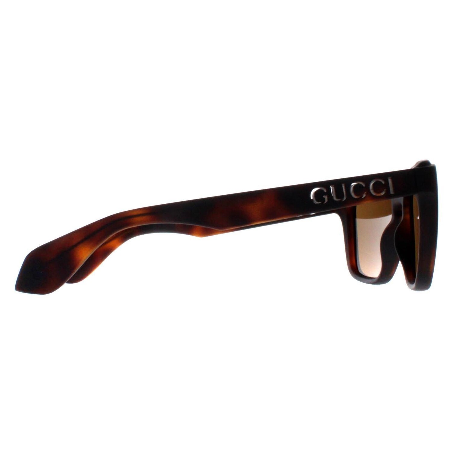 Прямоугольник Гавана Коричневый GG1571S Gucci, коричневый — фото 4