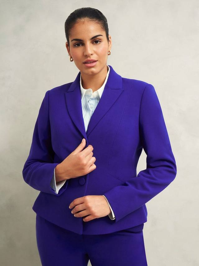 

Приталенный блейзер katia slim fit Hobbs, цвет Cobalt Blue