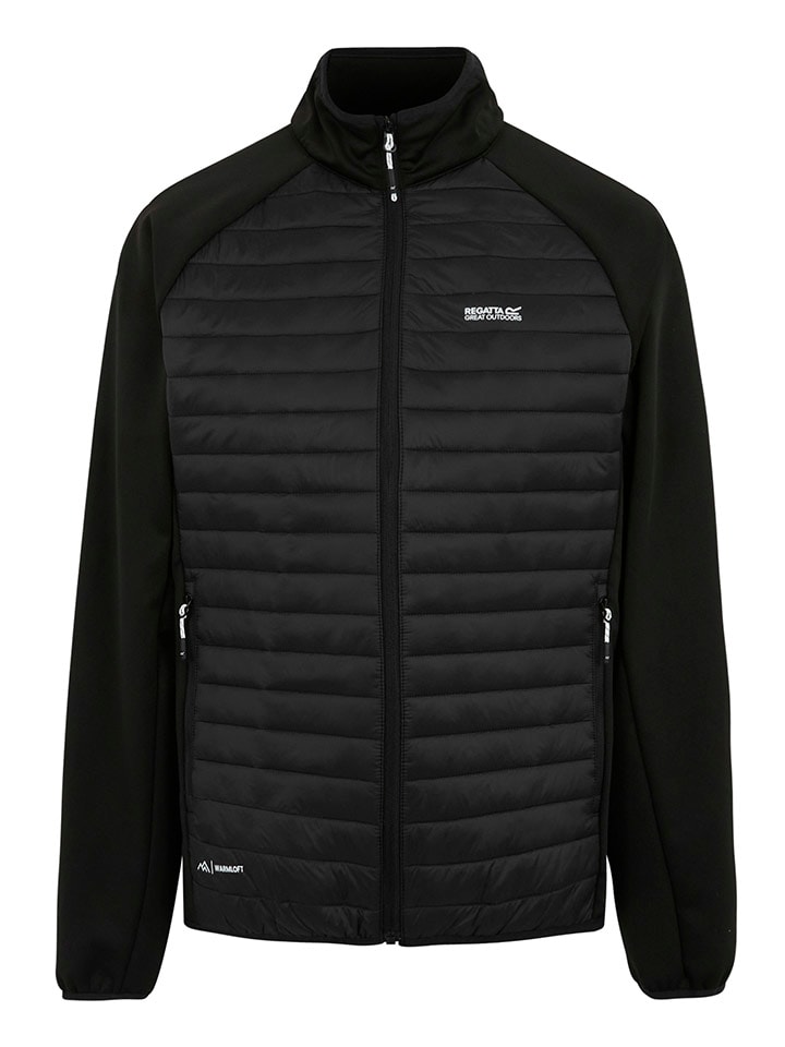 

Гибридная куртка Кламбер черного цвета Regatta
