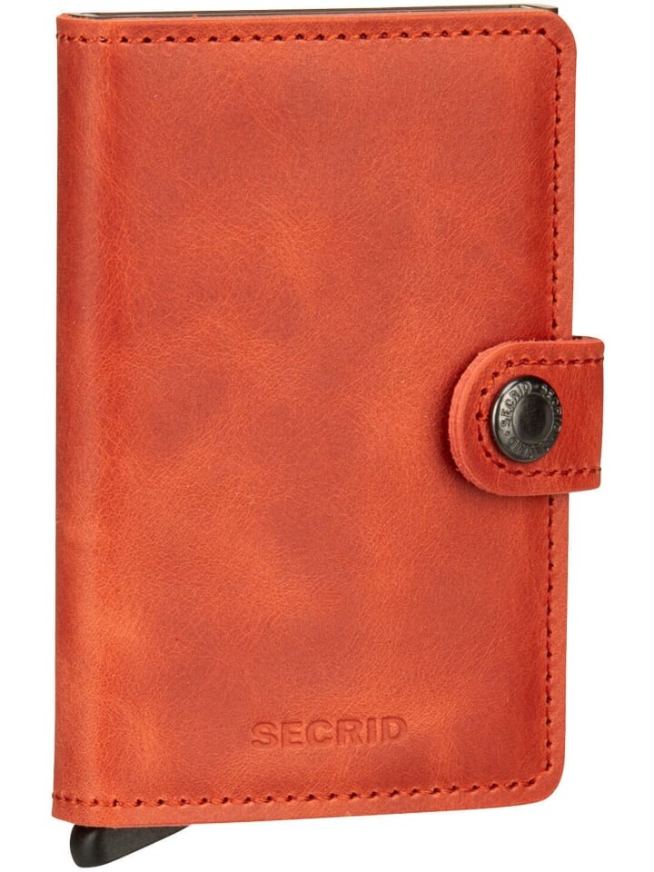 

Кошелек Secrid Geldbörse Miniwallet Vintage, оранжевый