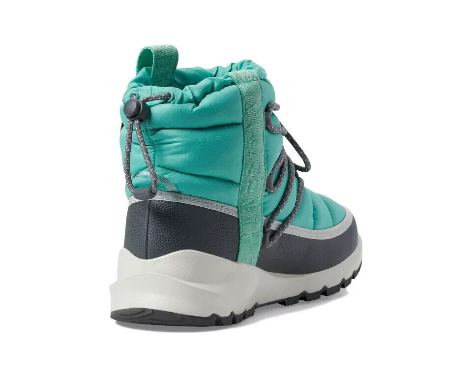 Женские зимние ботинки The North Face ThermoBall водонепроницаемые, зеленый — фото 4