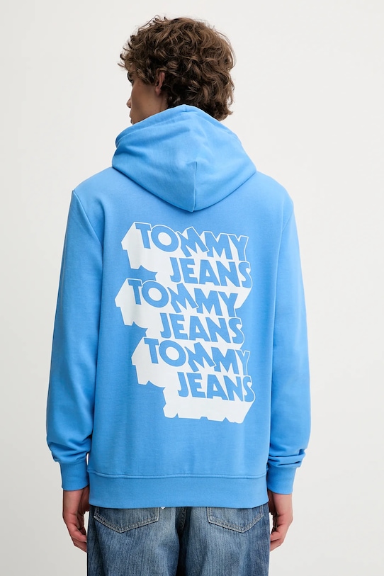 

Хлопковая толстовка Tommy Jeans, синий