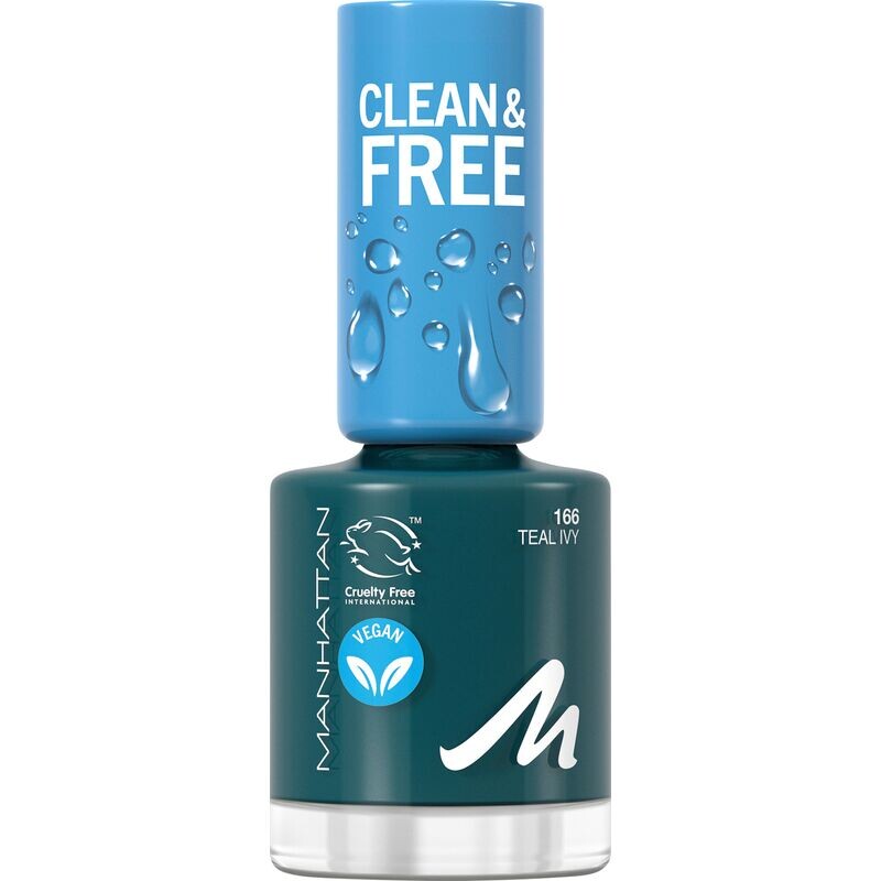 

Лак для ногтей 168 Teal Ivy Manhattan, 8 мл