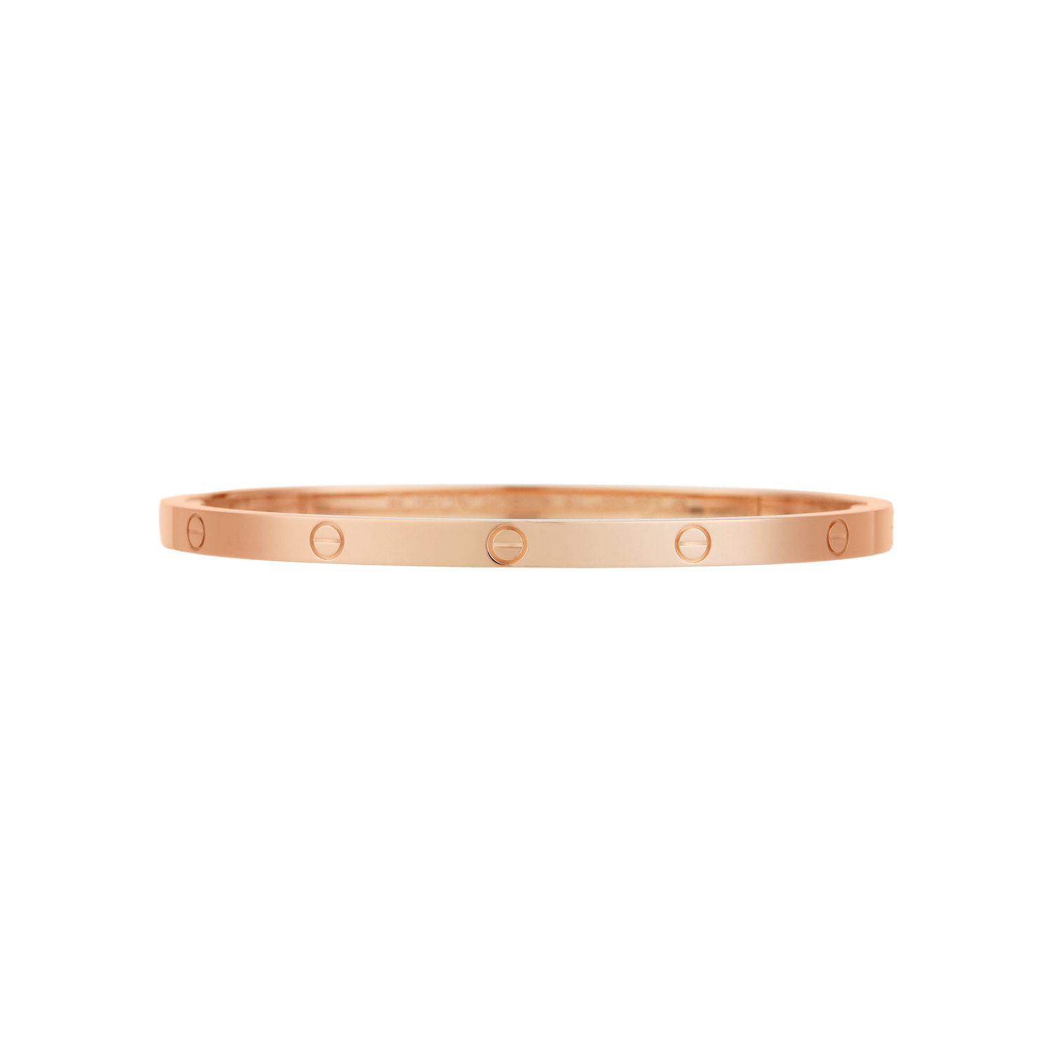 

Браслет из розового золота 18 карат Unisex Rose Gold Cartier, розовое золото