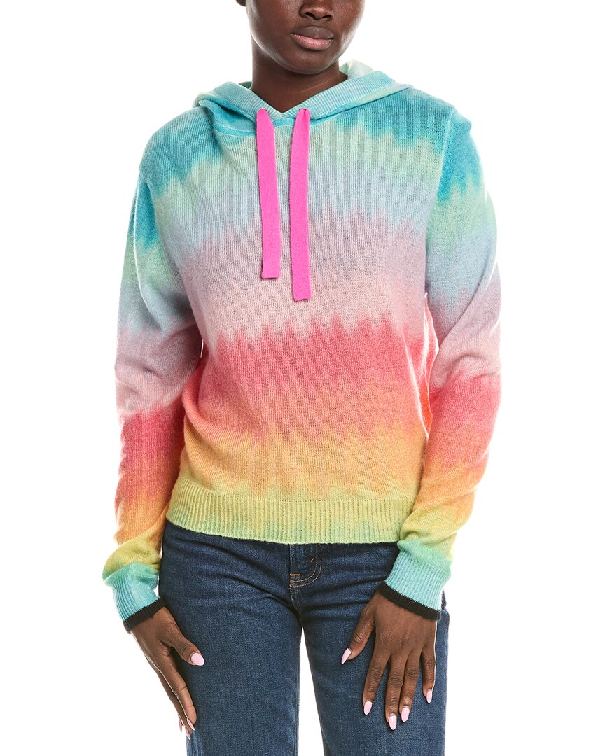 

Брод Кашемир Омбре Вэйв Кашемировый худи Brodie Cashmere, синий