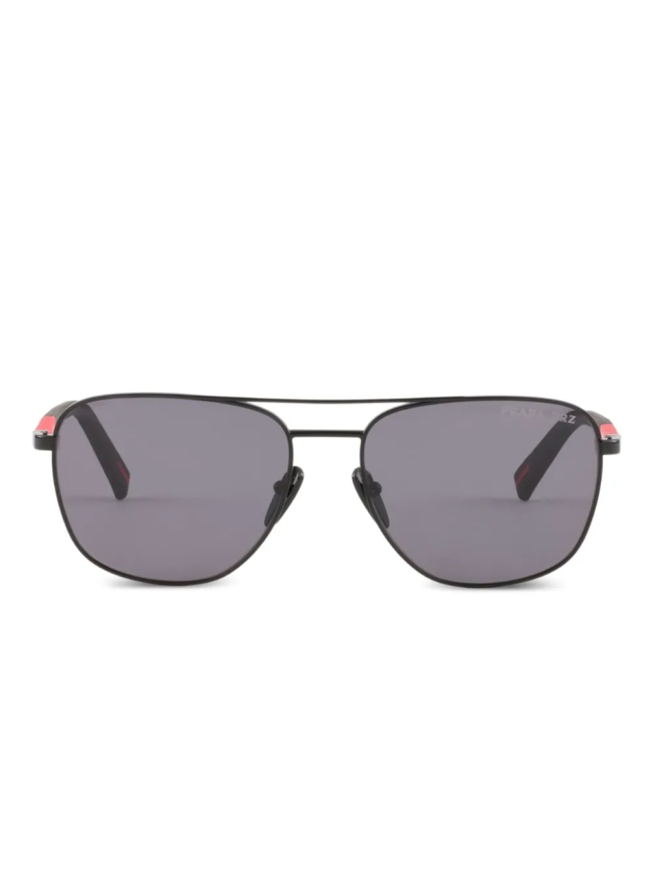 

Prada Linea Rossa square-frame солнцезащитные очки, черный