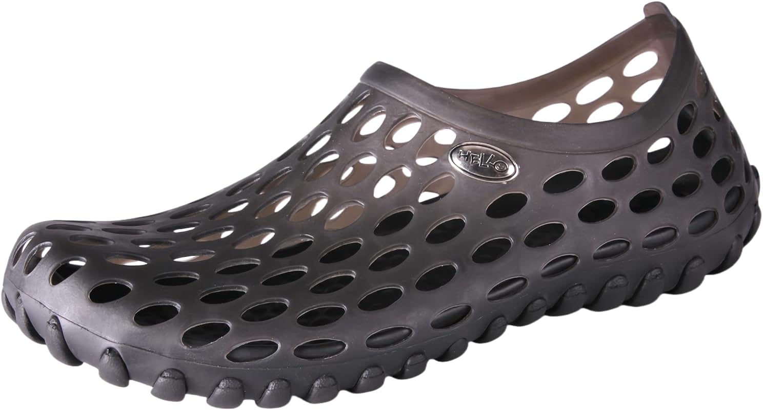 

Мужские сандалии clapzovr для душа, водные туфли, пляж, плавание, бассейн, речные туфли, удобные садовые сабо, черный