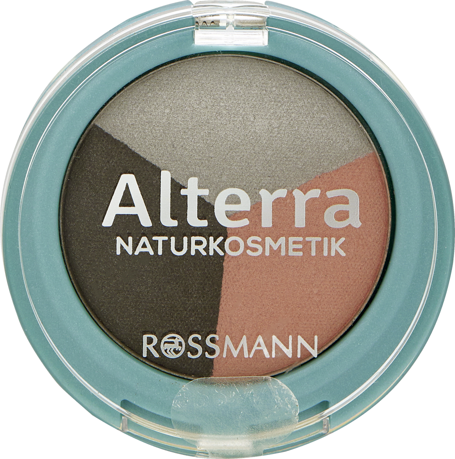 

Тени для век Alterra NATURKOSMETIK Lidschatten Trio 08 Smokey Seduction