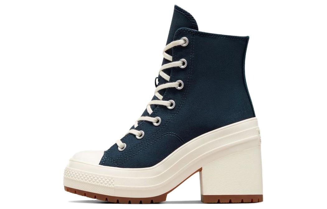 

Chuck 70 женские туфли De Luxe Heel High 'Obsidian' Converse
