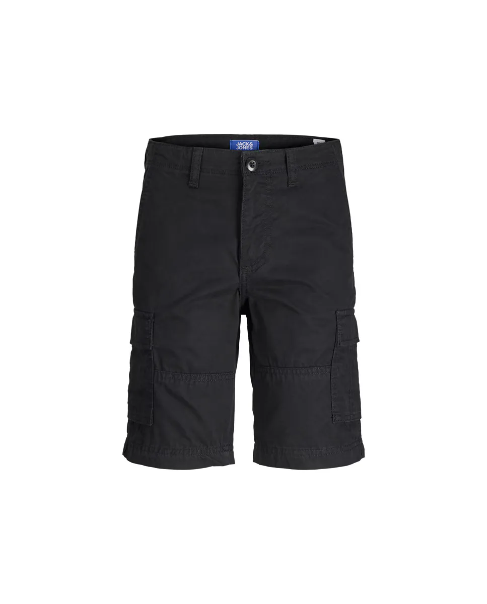 

Шорты-карго для мальчиков стандартного кроя Jack & Jones, чёрный