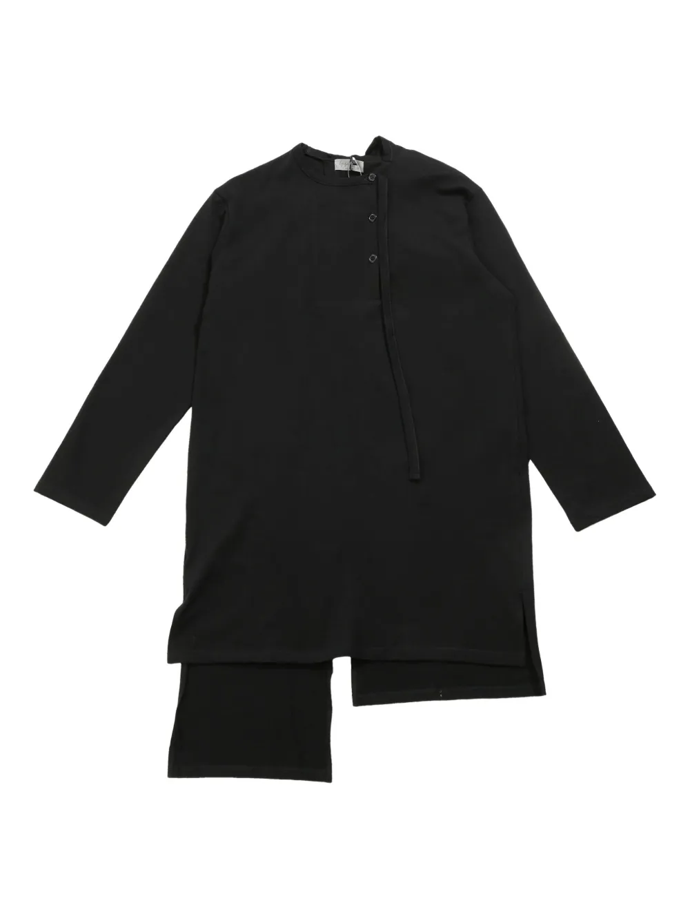 

Хлопковая футболка Yohji Yamamoto, черный