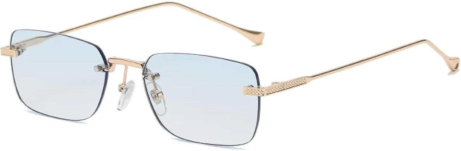 

Солнцезащитные очки с защитой от УФ-излучения UV400 | Маленький панк, красные тонированные линзы | Для женщин и мужчин, для занятий спортом на открытом воздухе и вождения DSVIGF, Blue