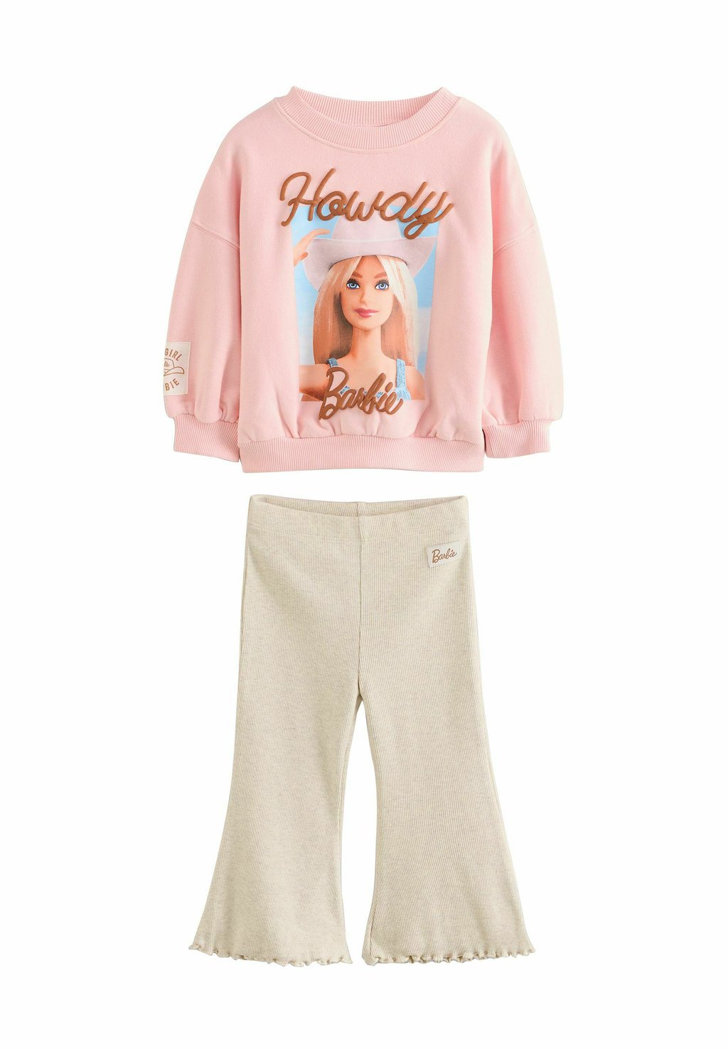 

Толстовка BARBIE CREW FLARED SET Next, фуксия
