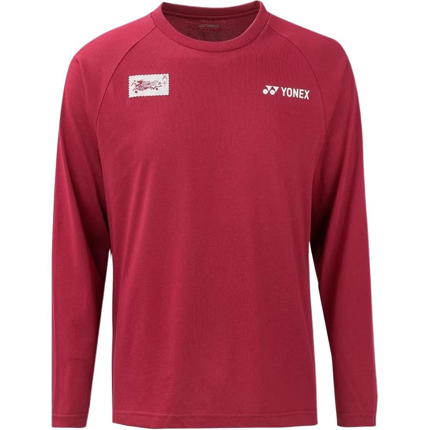 

YONEX Футболка Unisex Cherry с круглым вырезом, умеренно прямого кроя