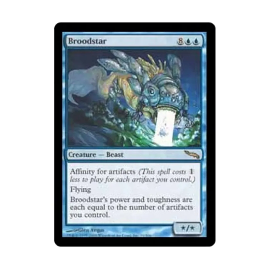 

CCG Broodstar ( клавиша R), MTG - Mirrodin